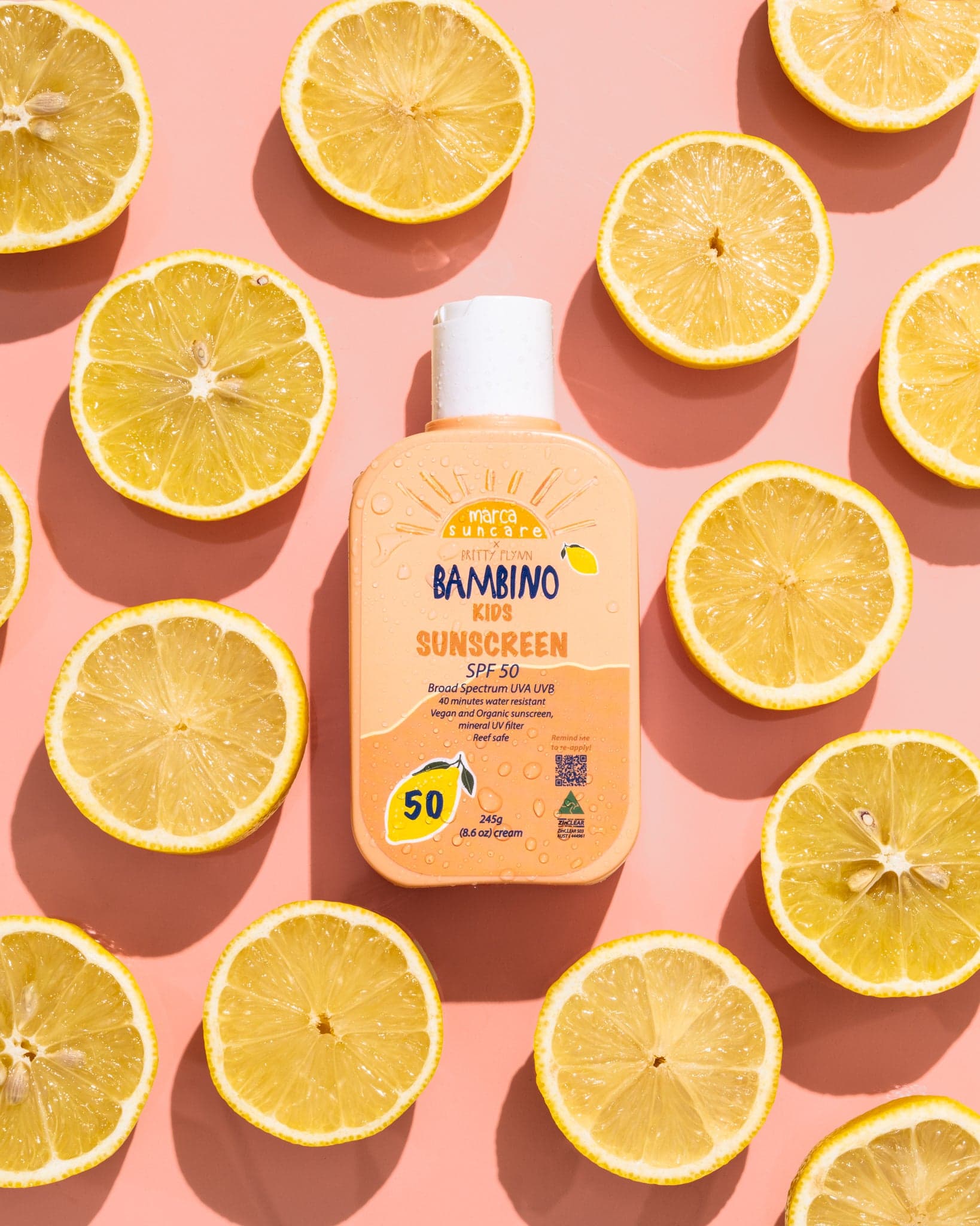 Marca Kids SPF 50 Broad Spectrum Zinc-Based Mineral Sunscreen