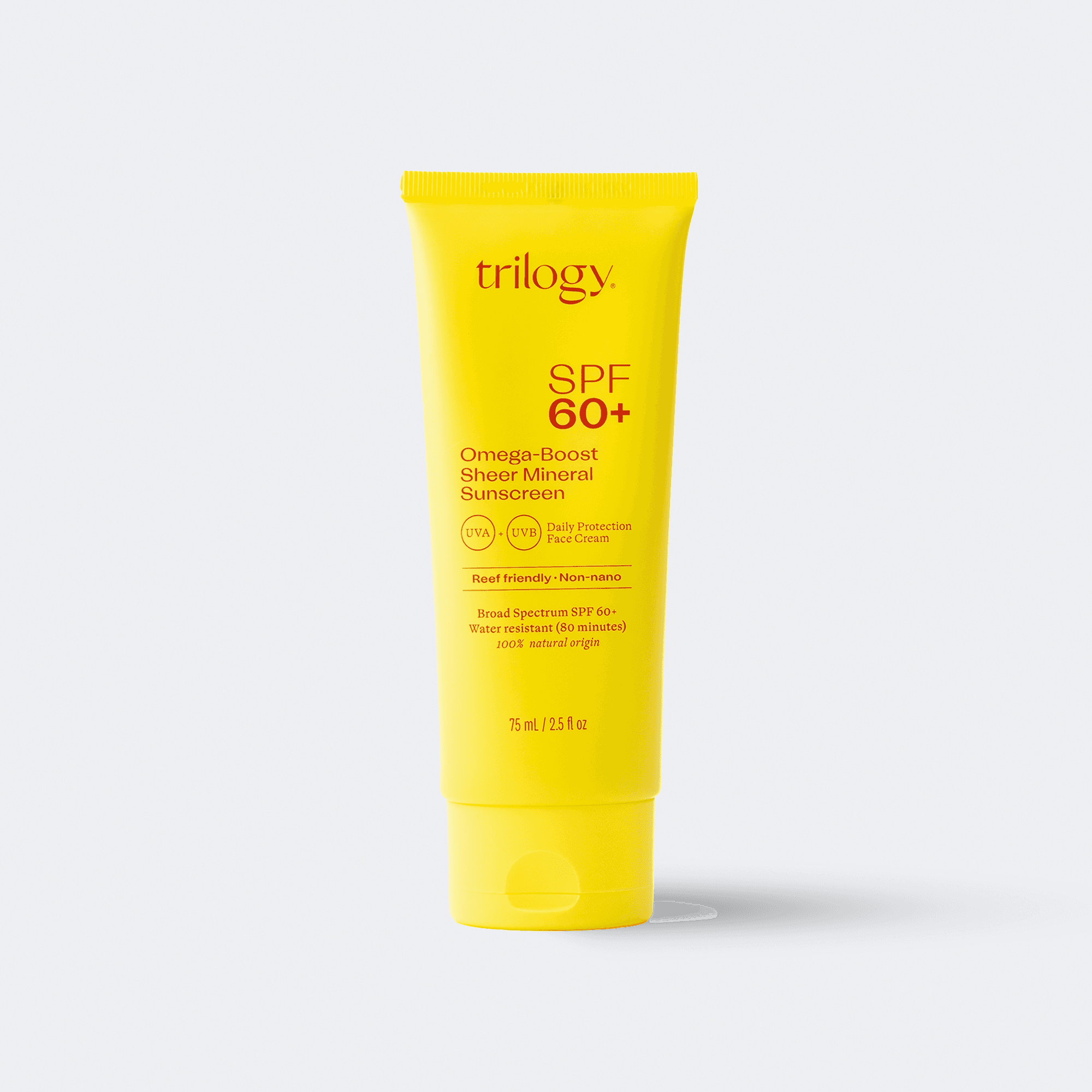 Trilogy SPF 60+ Omega-Boost Sheer Mineral Sunscreen