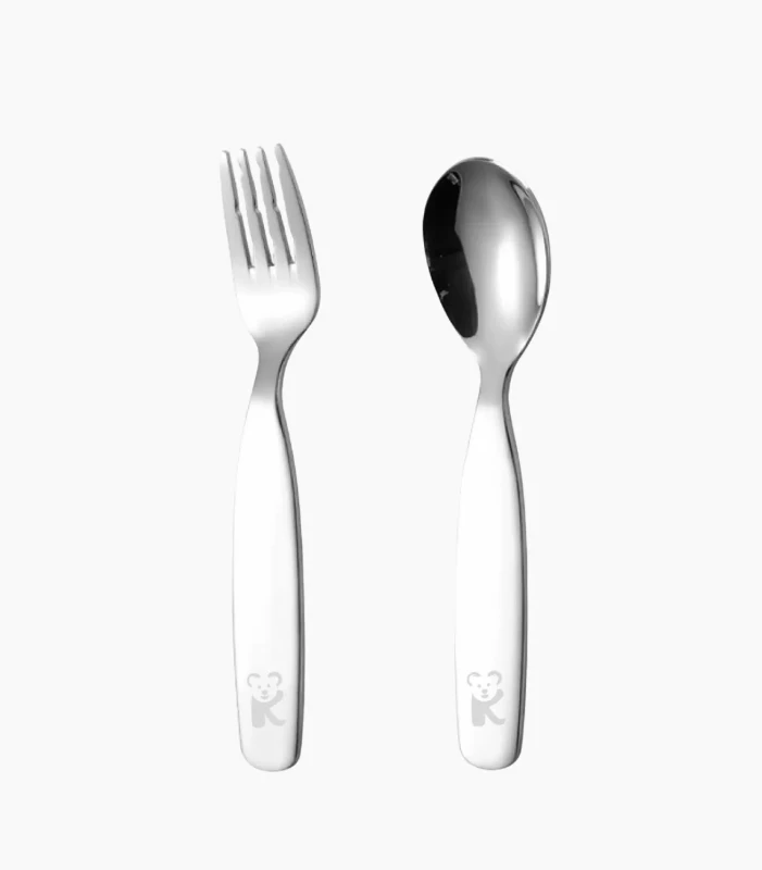 Kaakaa Baby Children’s Stainless Steel Cutlery Set